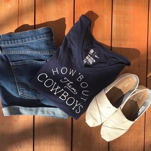 Nike “How ‘Bout Them Cowboys” Navy Graphic Tee M